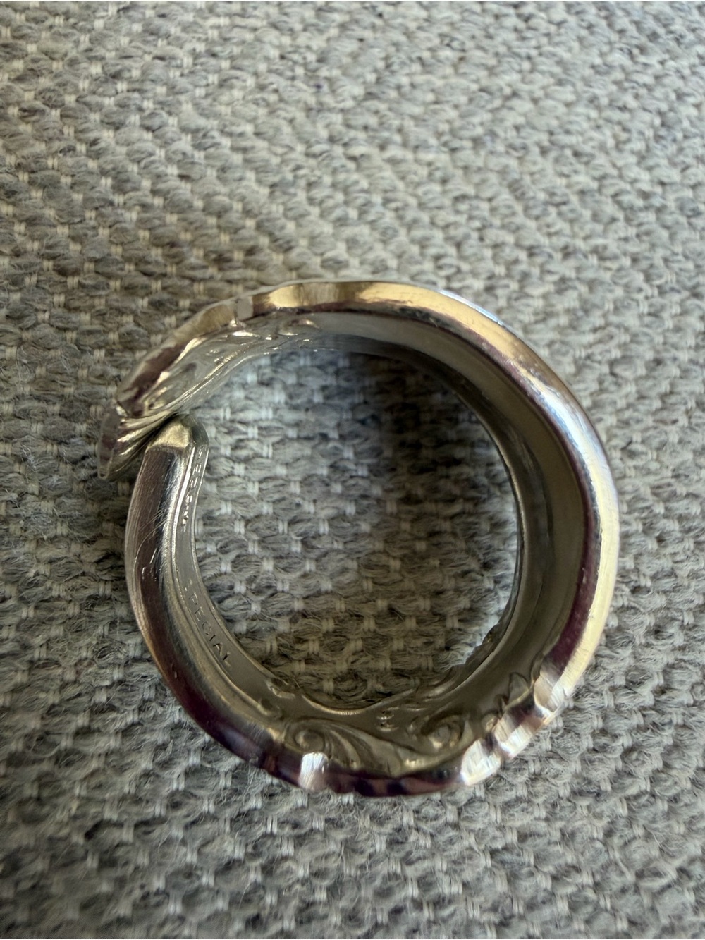 Ornate Spoon Ring - Picture 8 of 11
